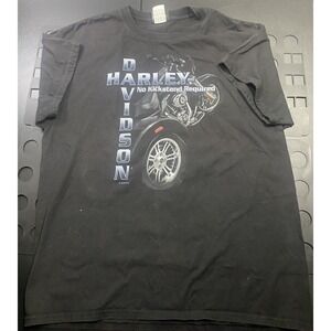 Harley Davidson No Kickstand Required T Shirt St Joe Harley‎ Davidson Sz L